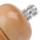 Manual Oak Wood Salt&Pepper Mill Spice Grinder Wooden Pot Kitchen ToolS Ew
