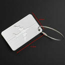 New Aluminium Travel Luggage Baggage Tag Suitcase Identity Address Name Lab E2D1