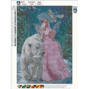 5D DIY Full Drill Diamond Painting Beauty Beasts Cross Stitch Embroidery