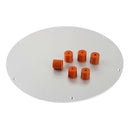120W 220x220x3mm Hot Bed MK3 Round Aluminum Substrate + 6x Silicone Column