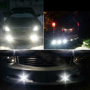 White 10x 12V Eagle Eye LED DRL Lights 9W 18mm Car Daytime Running Signal Bulbs