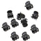 Black Plastic Mini Hairpin 6 Claws Hair Clip Clamp Hair Accessories set AU