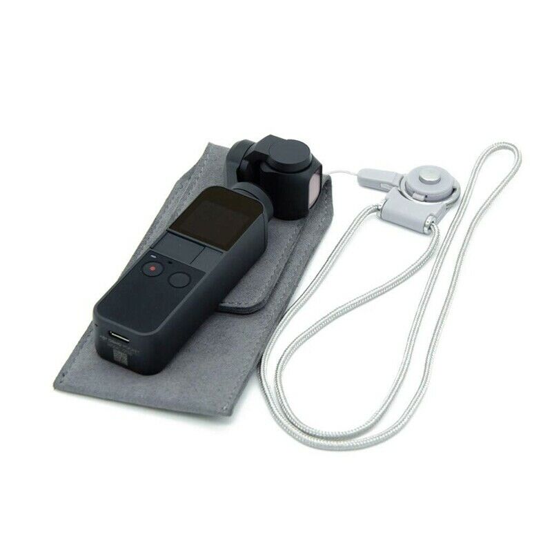 For Dji Osmo Pocket Strorage Bag, Portable Pu Leather Carrying Soft Bag Sto N7A4