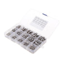 440pcs M3 M4 M5 Stainless Steel Hex Socket Head Cap Screws Nut Kit+Box