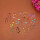 600pcs 20 Colors Gourd Shape Safety Pins Metal Clips Knitting Stitch Marker