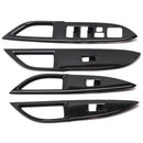 ABS Inner Door Armrest Window Lift Switch Button Cover Trim for Mitsubishi