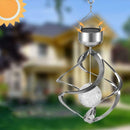Solar Wind Chime Light LED Color Changing Hanging Wind Light for Yard Patio