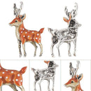 Fashion Lovely Sika Deer Animal Brooch Pin Enamel Wedding Costume Jewelry Xmas