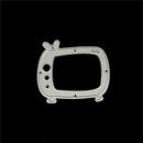 Delicate Television Framed Cutting Dies For Scrapbooking Card Craft Decor  JR