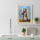 DIY Digital Painting By Numbers Kit Cat Canvas Picture Home Living Room Art
