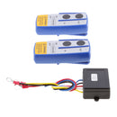 98Ft 12V 12 Volt Wireless Dual Remote Control Kit for Truck Jeep ATV