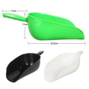 Black Plastic Shovel Feed Scoop for Pet Food Ice Ingredient Break Resistance