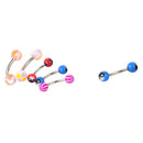 100pcs Body Eyebrow Navel Belly Lip Piercing Jewelry Tongue Nose Bar  OZ
