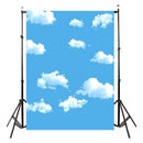 5x7FT Blue Sky Cloud vinyl Photography Backdrop Photo background Prop For S