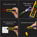 12-1000V LED Non-Contact AC Voltage Detector Pen Electric Live Tester Wire J5L2