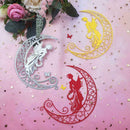 Moon Goddess Cutting Dies Stencil Carbon Steel Embossing DIY Scrapbook K3E6