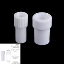 2Pcs 11mm+6.5mm Dental Suction Tube Convertor Saliva Ejectors Suction Adapt NT3C