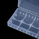 9Pcs Plastic Battery Case Holder Storage Box For 18650 CR123A 16340 BatteryBX