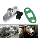 Turbo Oil Drian Feed Feeding Flange T3 T4 Turbocharger Aluminum