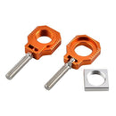 Rear Axle Blocks Chain Adjuster For 125 250 300 350 450 525 530 Exc Excf Xc