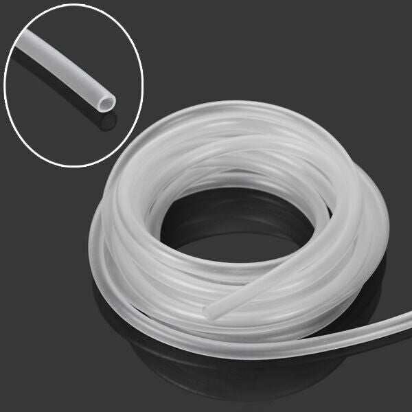 2 Meter 4mm Silicone Oxygen Air Line Tubing for Pump Fish Tank Aquarium VC Hose