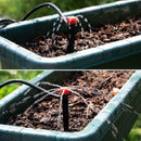 50Pcs Water Flow Irrigation Drippers on Stake Emitter Drip System Qualified New
