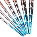 7pcs Diamond Handle Makeup Brushes Set Foundation Brush Kit Cosmetic Tool