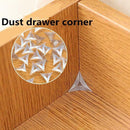 Cleaning Nook 50Pcs Cabinet Cover Cupboard Anti Dust Transparent Drawer Corner