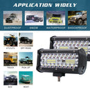 7 Inch Led Light Bar 1Pc 400W Offroad Driving Lights Led Pods Spot Flood Co X9C2
