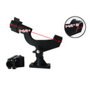 2 Pieces 360 Degree Rotatable Adjustable Kayak Boat Fishing Pole Rod Holders