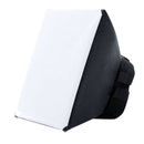 5x4'' Universal Flash Diffuser Light Softbox Collapsible Speedlite Translucent