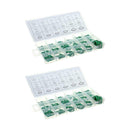 2 Sets O Ring Seal Rubber Assortment 18 sizes Green Kit Hydraulics Air Gas Oil