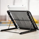 New Laptop Notebook Support Stand Desk Bed Portable Table Tray Stander Black Pro