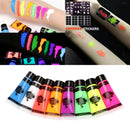 Black Light Paint UV Neon Face & Body Paint Glow Paints (8Bottles 0.34 oz. Each)