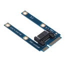 mSATA to SATA Hard Disk Converter Card Supports Full&Half height Riser