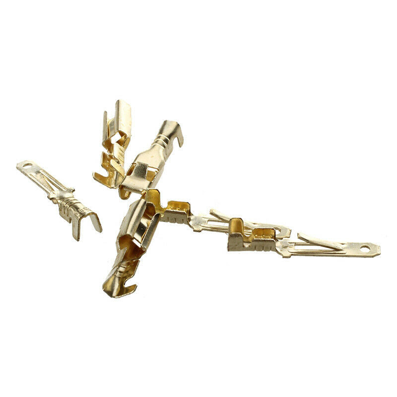 1 set 3 plug-pin flat plug connectors 2.8mm Motorcycle Scooter Car