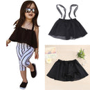 Baby Kids Infants Girls Summer Gauze Suspender Dress Tops Clothes Sun-top
