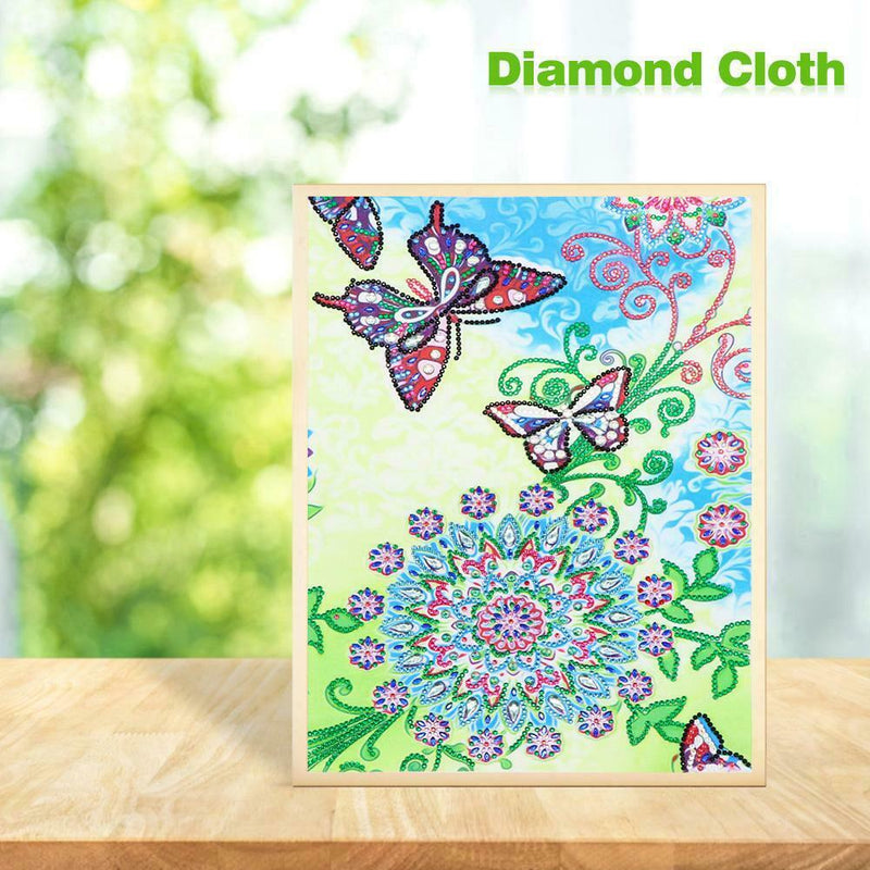 5D DIY Special Shaped Diamond Painting Butterfly Cross Stitch Mosaic Kits