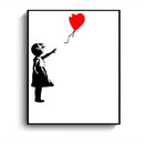 16*20in Modern Girl Oil Painting Canvas Print Wall Art Picture Home Or JRZ