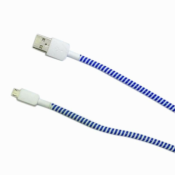 60cm Colors Data Cable Protective IOS Android USB Charging earphone Case CoverOZ