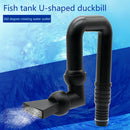 Multi Angle Sump Duck Bill Nozzle Return Hose Aquarium Outflow Pipe Flexible