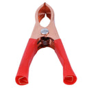 2Red+2Black 30A 72mm Copper Coated Car Battery Test Clips Alligator Clamps A