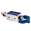 DC 12V 1A 10mm Stroke Push Pull Type Open Frame Solenoid Electromagnet