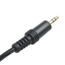 3.5 mm jack male - female connector m / f extension cable audio cable black E2Y6