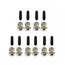 5 Sets Speed Jump Rope Cable Adjuster Adapter Screws Collar and End Caps