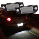 2pcs LED License Plate Lights Number Plate Lamps for Ford Focus C-MAX MK2