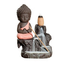 20Pc Incense Cones + Red Burner Creative Home Decor The Little Monk Small B Y8M6