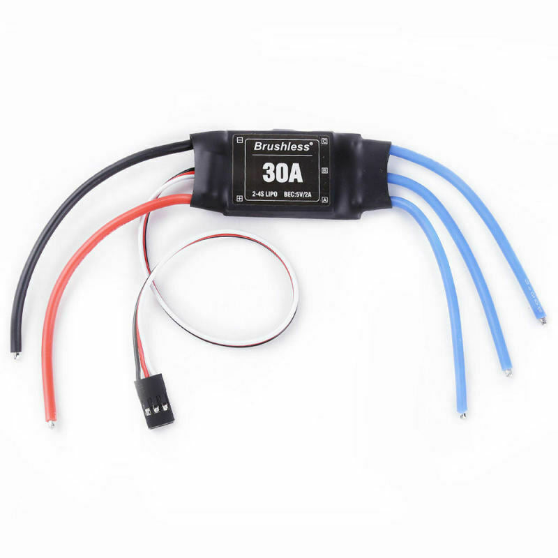 2-4s 30A Brushless Electric Adjustment, No Plug Required