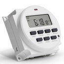 TM618N-2 220V AC 7-Days Digital Programmable Control Power Timer Switch
