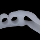 2Pcs Thumb Valgus Protector Silicone Gel foot fingers Care Feet Mass OZ